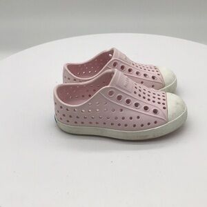 Native Kids Pink Slip On Shoes size C5 US